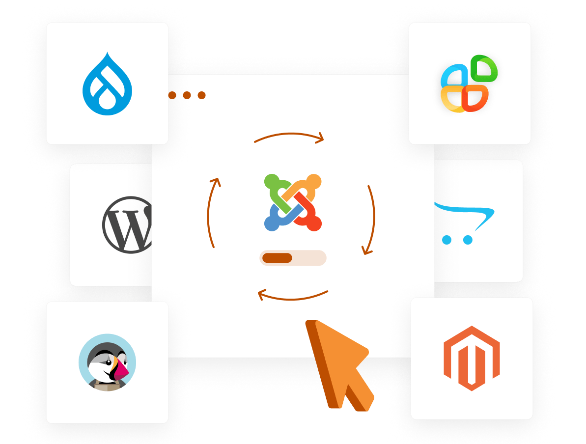 Flexible Hosting - Launch and manage 400+ apps with single click!