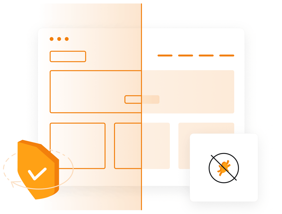 Website Security - Professional security features for your website