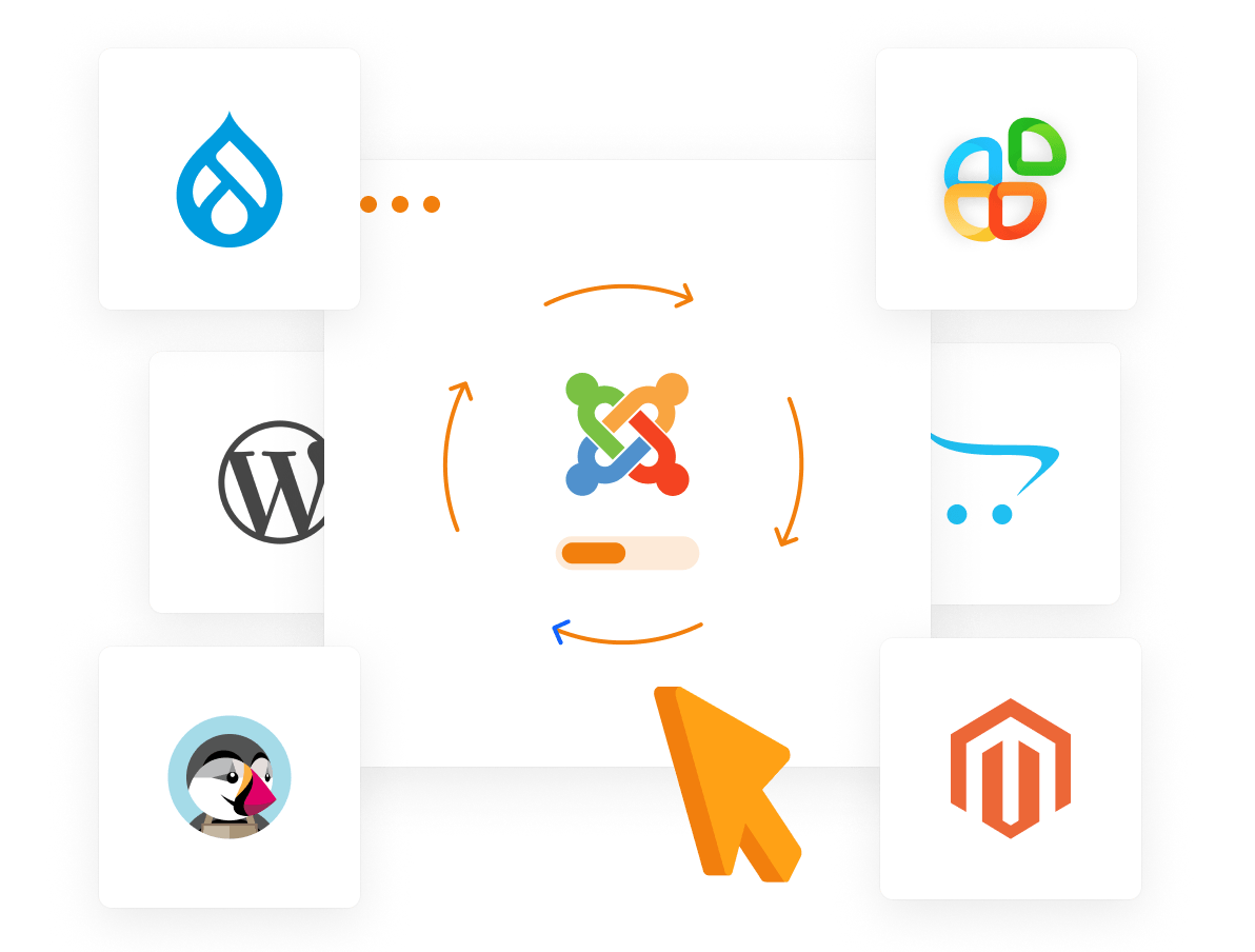 Flexible Hosting - Launch and manage 400+ apps with single click!